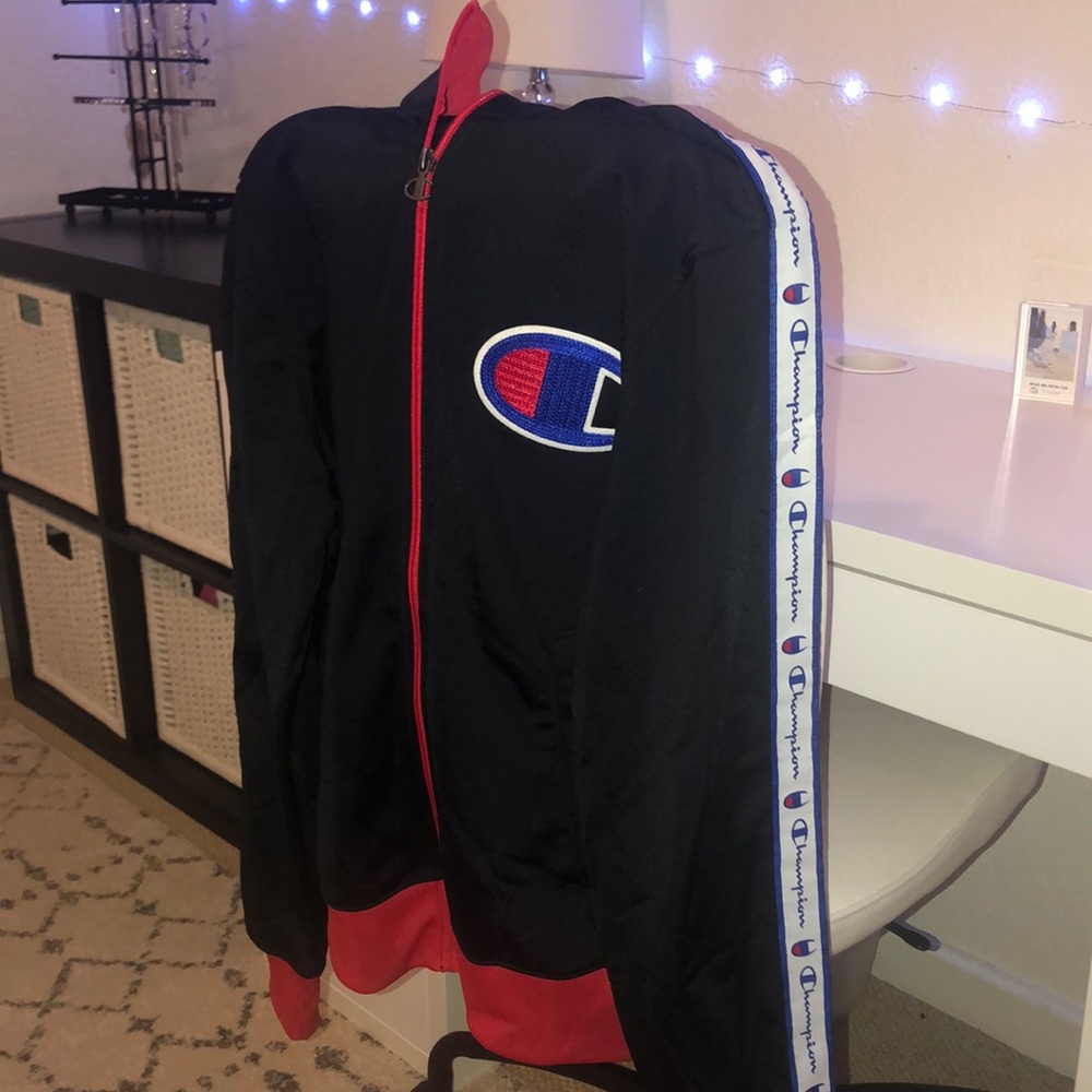 Red/Black Champion Jacket